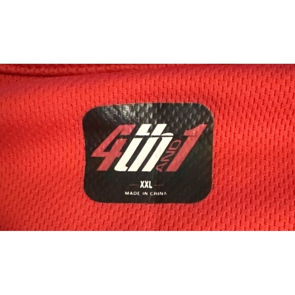 University of Kansas Men’s Red Short Sleeve JAY HAWK Polyester T Shirt Sz XXL - Picture 3 of 5